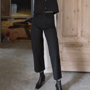 NWT Laude the Label Canvas Straight Leg Pant